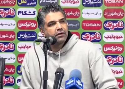 قربانی: از یکسری بازیکنان خیلی ناراحتم