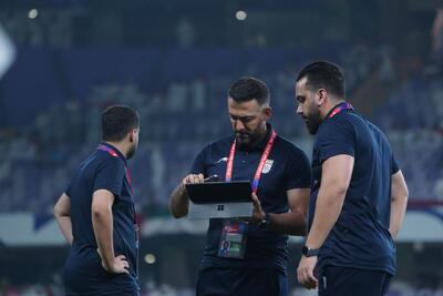  دستیاران قلعه‌نویی دربی را از نزدیک می‌بینند