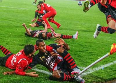  گلزن تاریخی دربی در نبرد مرگ و زندگی!