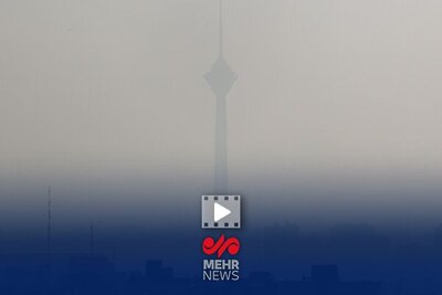 پایتخت همچنان زیر دود