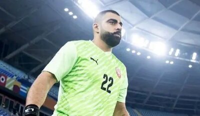 رباط صلیبی دروازه‌بان حریف استقلال پاره شد!