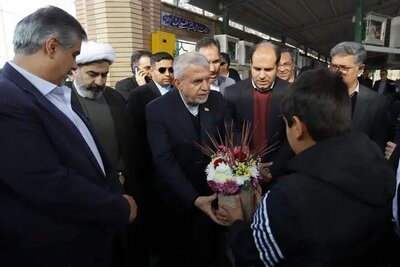 سفر وزیر میراث‌فرهنگی، گردشگری و صنایع‌دستی به خمین