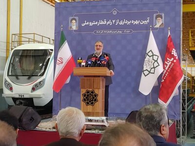 زاکانی: طول خطوط مترو تهران به ۳۱۰ کیلومتر رسید