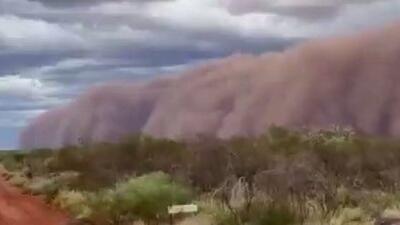 طوفان شن در استرالیا