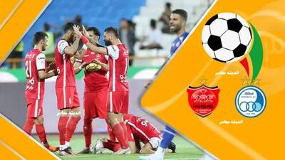 خلاصه بازی دربی دیروز/ نتیجه دربی دیشب+ خلاصه بازی دیشب پرسپولیس و استقلال