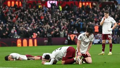 شگفتی‌سازی استون ویلا ادامه دارد؛ برتری ۲ بر ۱ مقابل آرسنال و اوج‌گیری در کورس قهرمانی