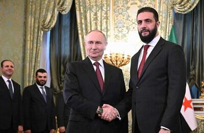 پیام تبریک پوتین به مناسبت سالگرد سقوط بشار اسد