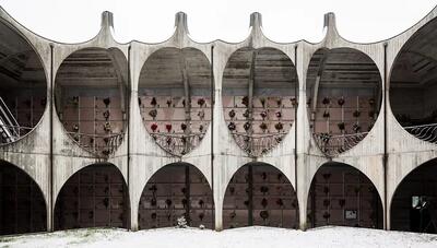 قبرستانی که یک اثر شاخص معماری محسوب می شود! (+عکس)