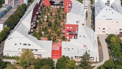  معماری جالب مجتمع مسکونی 308 واحدی در فرانسه (+عکس)