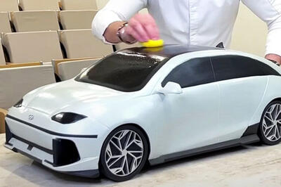 ساخت خودروی شکلاتی به سبک قناد آمریکایی