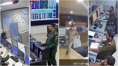 راستی آزمایی تصاویر حمله اسرائیل به مراکز فرماندهی ایران