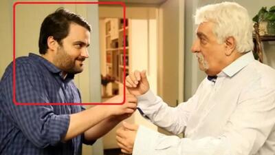 عکس داغ امروز | تغییر چهره دیدنی «محمد فردوس» با بازی مهدی سلوکی سریال ستایش