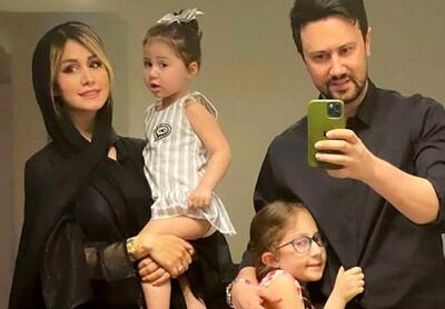  عکس داغ امروز | نگاهی به تصویر جدید شاهرخ استخری در کنار همسر جذابش