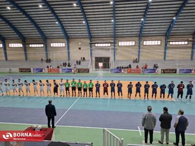  برتری تیم فوتسال عرشیا آذربایجان قدس در رقابت های لیگ برتر فوتسال ایران