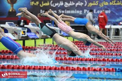  درخشش شناگران تیم مدرسه موج مشهد در اولین مرحله لیگ شنای کشور