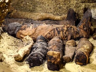 کشف مقبره‌ ای مربوط به مصر باستان با 50 مومیایی