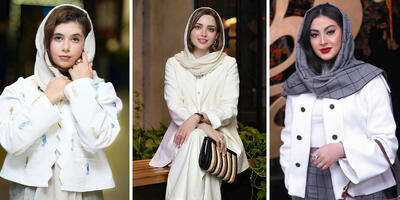 این بازیگران ایرانی رنگ سال جدید را پیش‌بینی کرده بودند؛ استایل‌های سفید آن‌ها را ببینید - چی بپوشم