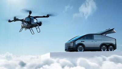 چین فاتح بازار خودروهای پرنده می‌شود