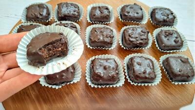 طرز تهیه میان وعده رژیمی سالم با خرما | بدون شکر بدون تخم مرغ و آرد