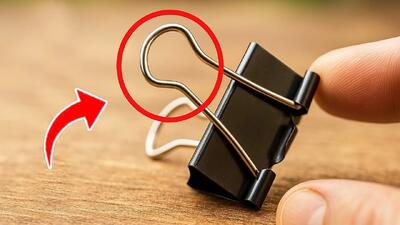  ✦اختراع ساده با گیره کاغذی؛ باور نمی کنی چه کاربردی داره!✦