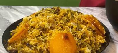  طرز تهیه لوبیا پلو مجلسی به سبک رستوران ها !