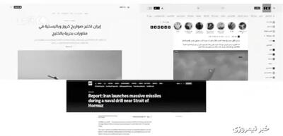 بازتاب گسترده رزمایش نیروی دریایی سپاه در رسانه‌های خارجی+ فیلم
