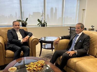 ایران محور تماس تلفنی وزیر خارجه مصر با گروسی