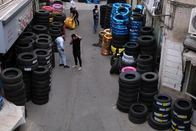 چرخ لنگ تامین مواد اولیه تولیدکنندگان لاستیک