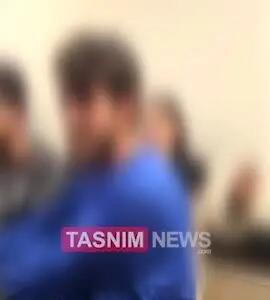 ببینید | درگیری مالباختگان با مامور قلابی پلیس؛ مشت زن عصبانی به صورت متهم