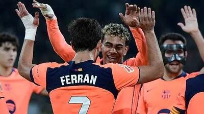 ببینید؛ خلاصه بازی رئال بتیس 3 - بارسلونا 5