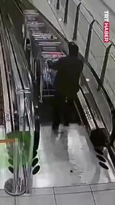 خارج شدن چرخ‌های فروشگاهی از کنترل یک نفر را زخمی کرد