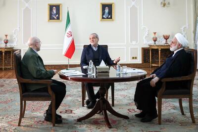 نشست مشترک سران قوا به میزبانی رئیس جمهور برگزار شد