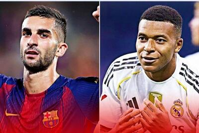 آمار مهاجم بارسلونا بهتر از فوق ستاره رئال مادرید