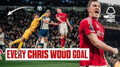 گلهای کریس وود مهاجم تیم ملی نیوزیلند برای ناتینگهام فارست