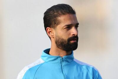 بعد از غیبت دوهفته‌ای؛ سهرابیان در تمرین استقلال آفتابی شد