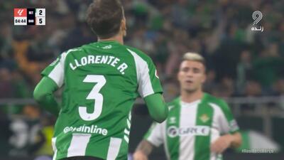 گل دوم بتیس به بارسلونا (یورنته)