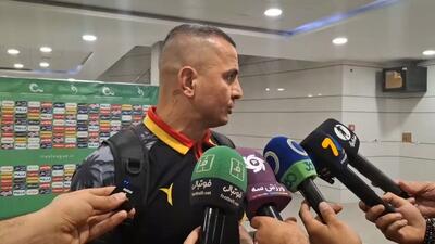 حامد لک دروازه بان فولاد: به یحیی گل محمدی اعتماد کنید