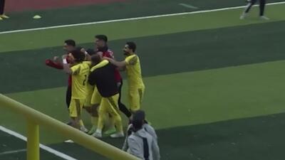 گل اول نود ارومیه به پارس جنوبی جم (محمد رستمی‌زاده)