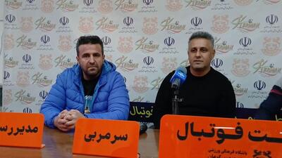 صحبت‌های شوکتی مربی شهرداری نوشهر بعد از بازی با مس کرمان