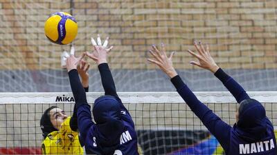 برد راحت مدعیان در هفته دوم والیبال زنان