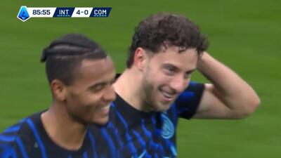 گل چهارم اینتر به کومو (کارلوس آگوستو)