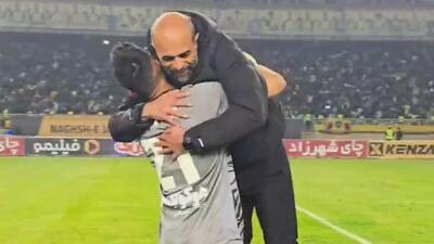 شادی سید حسین حسینی و محرم نویدکیا پس از صدرنشینی سپاهان