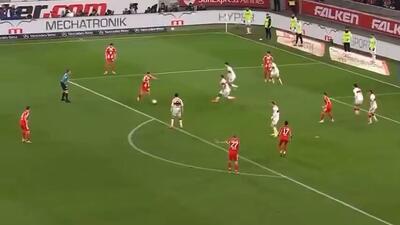 گل سوم بایرن مونیخ به اشتوتگارت (جوزپ استانیشیچ)