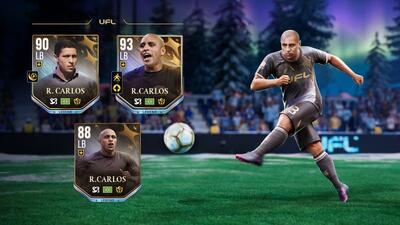 رونمایی از روبرتو کالوس در بازی فوتبال UFL