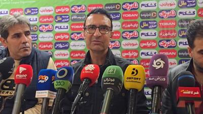 صحبت‌های غلامرضا عنایتی سرمربی سایپا بعد از بازی با فرد البرز