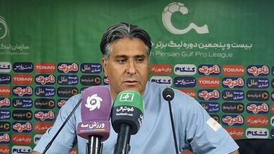 صحبت‌های قاسم شهبا سرمربی مس شهر بابک بعد از بازی با نیروی زمینی