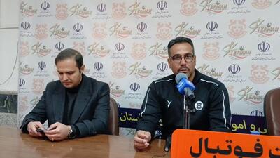 صحبت‌های رضا فتح آبادی مربی مس کرمان بعد از بازی با شهرداری نوشهر