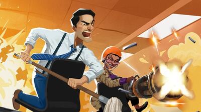 در بازی Last Man Sitting با صندلی چرخ‌دار سر بخورید و دشمنان را از بین ببرید - گیمفا