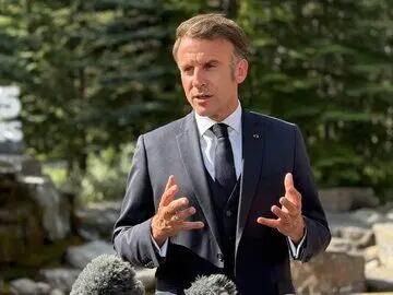 مکرون: روسیه در پی تشدید درگیری‌هاست