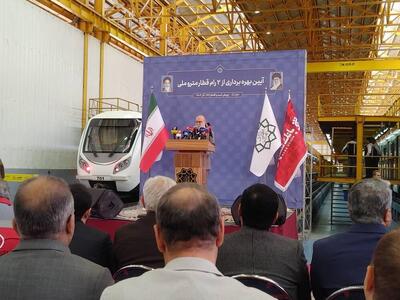 چمران؛ باید به تولید روزی یک واگن برسیم